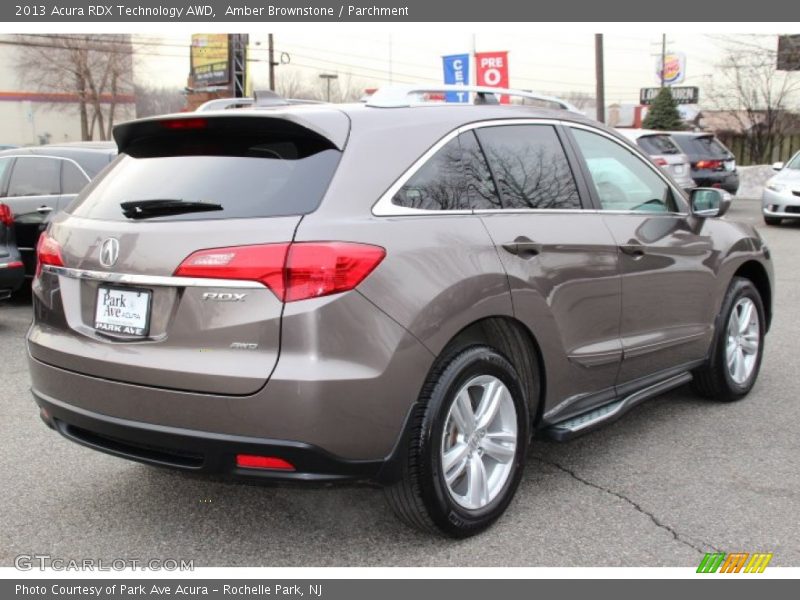 Amber Brownstone / Parchment 2013 Acura RDX Technology AWD