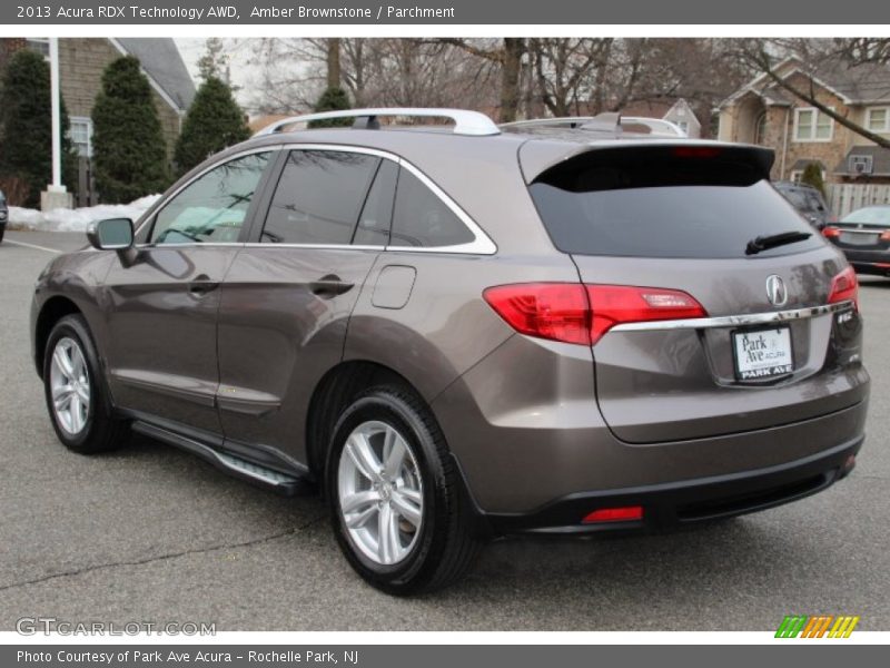 Amber Brownstone / Parchment 2013 Acura RDX Technology AWD
