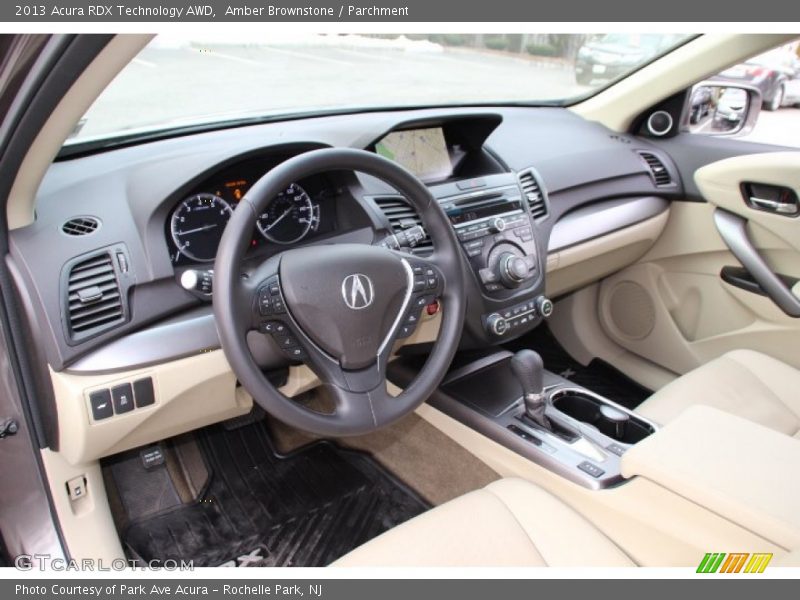 Amber Brownstone / Parchment 2013 Acura RDX Technology AWD