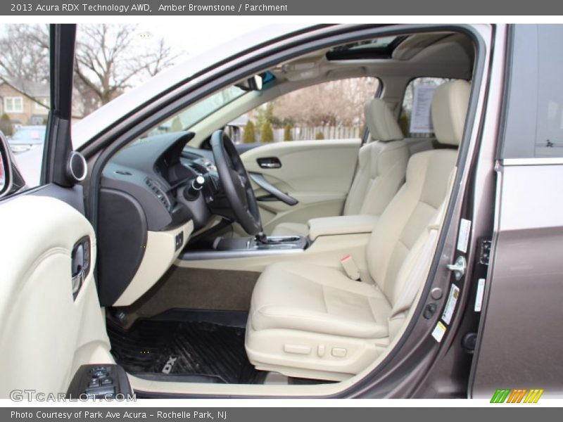 Amber Brownstone / Parchment 2013 Acura RDX Technology AWD