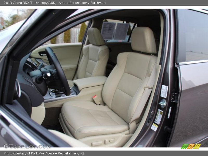 Amber Brownstone / Parchment 2013 Acura RDX Technology AWD