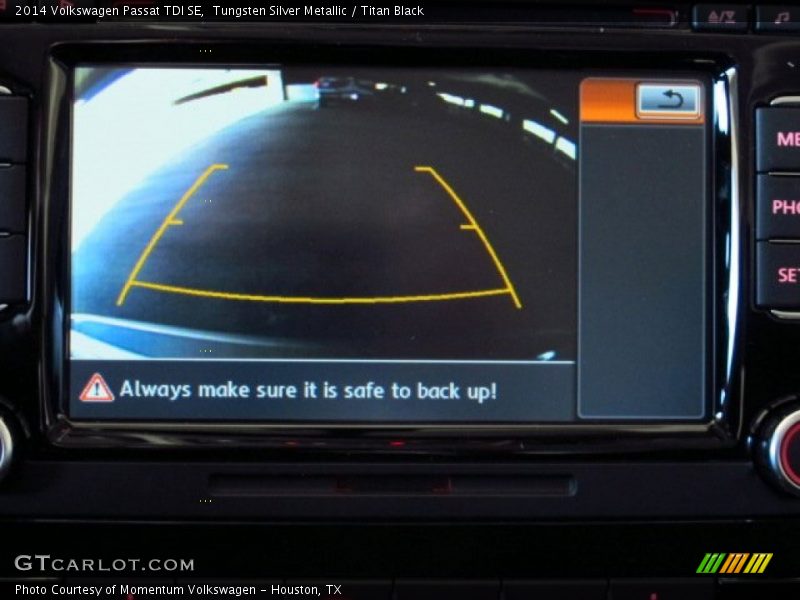 Tungsten Silver Metallic / Titan Black 2014 Volkswagen Passat TDI SE