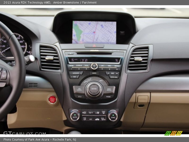 Amber Brownstone / Parchment 2013 Acura RDX Technology AWD