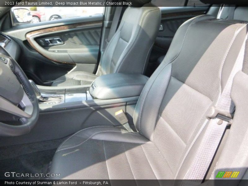 Deep Impact Blue Metallic / Charcoal Black 2013 Ford Taurus Limited
