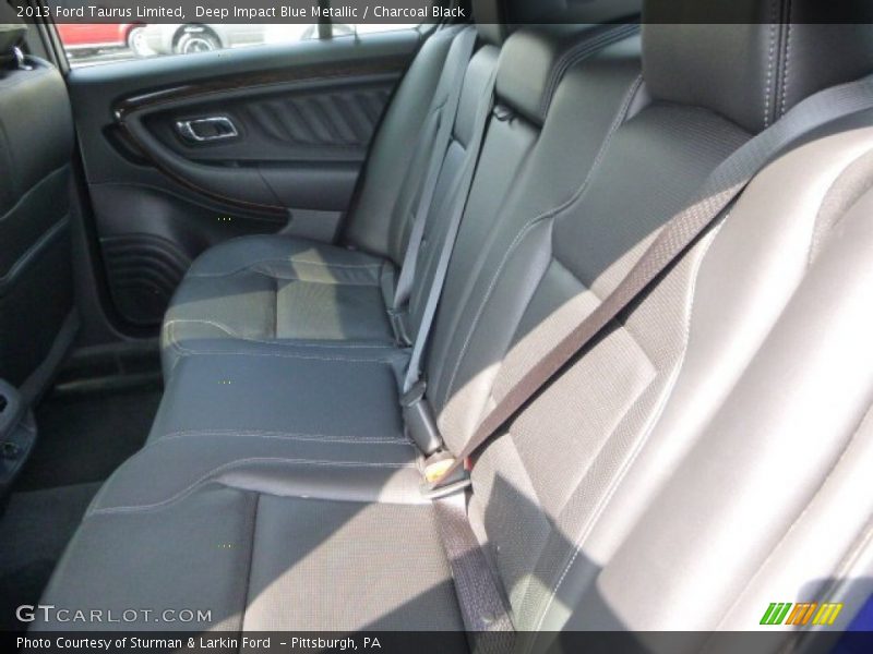 Deep Impact Blue Metallic / Charcoal Black 2013 Ford Taurus Limited