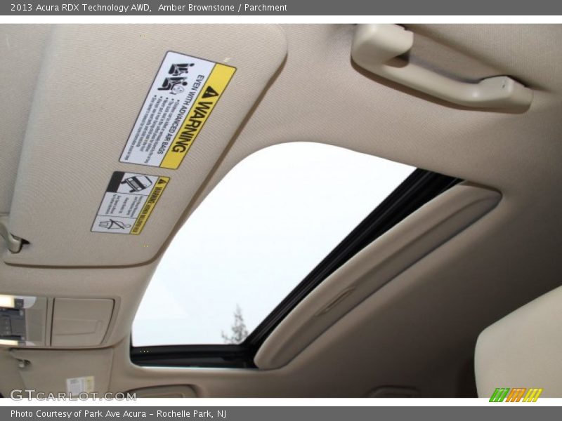Amber Brownstone / Parchment 2013 Acura RDX Technology AWD