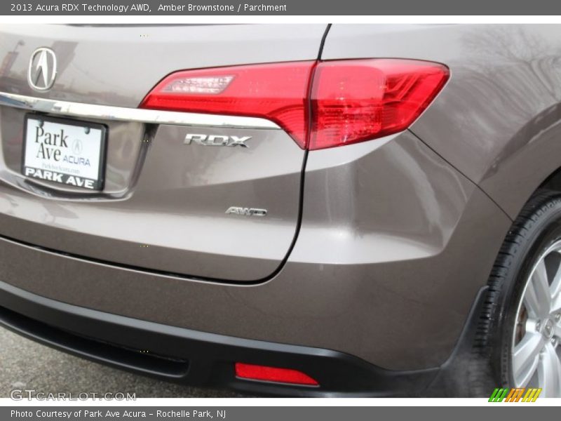 Amber Brownstone / Parchment 2013 Acura RDX Technology AWD