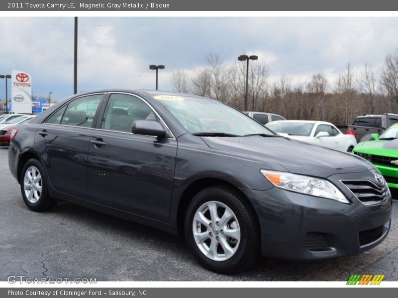 Magnetic Gray Metallic / Bisque 2011 Toyota Camry LE