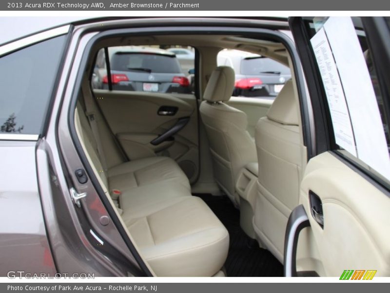 Amber Brownstone / Parchment 2013 Acura RDX Technology AWD
