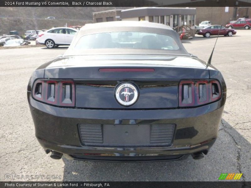 Black / Charcoal Black 2014 Ford Mustang V6 Convertible