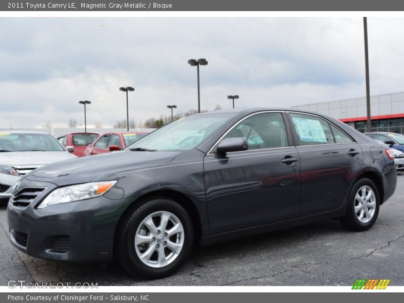 Magnetic Gray Metallic / Bisque 2011 Toyota Camry LE