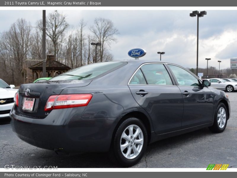 Magnetic Gray Metallic / Bisque 2011 Toyota Camry LE