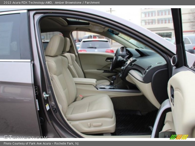 Amber Brownstone / Parchment 2013 Acura RDX Technology AWD