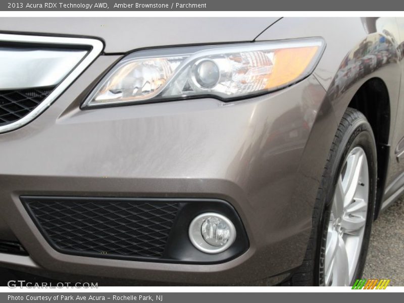 Amber Brownstone / Parchment 2013 Acura RDX Technology AWD