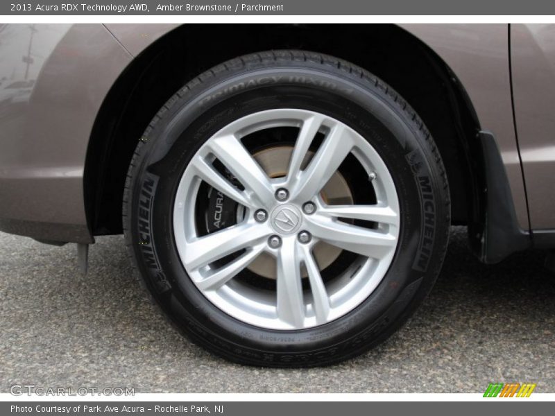 Amber Brownstone / Parchment 2013 Acura RDX Technology AWD