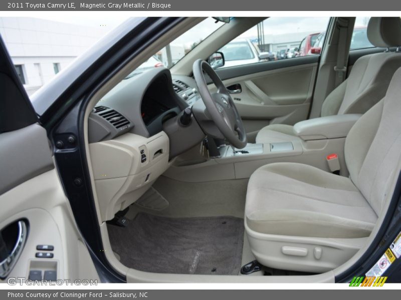Magnetic Gray Metallic / Bisque 2011 Toyota Camry LE