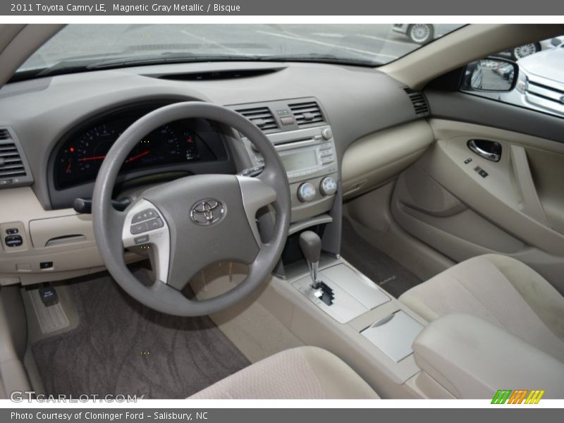 Magnetic Gray Metallic / Bisque 2011 Toyota Camry LE
