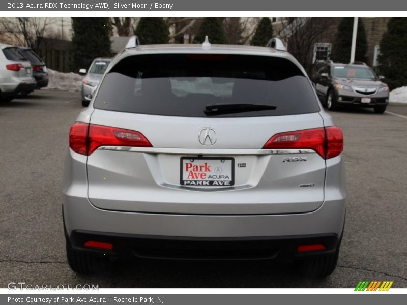 Silver Moon / Ebony 2013 Acura RDX Technology AWD