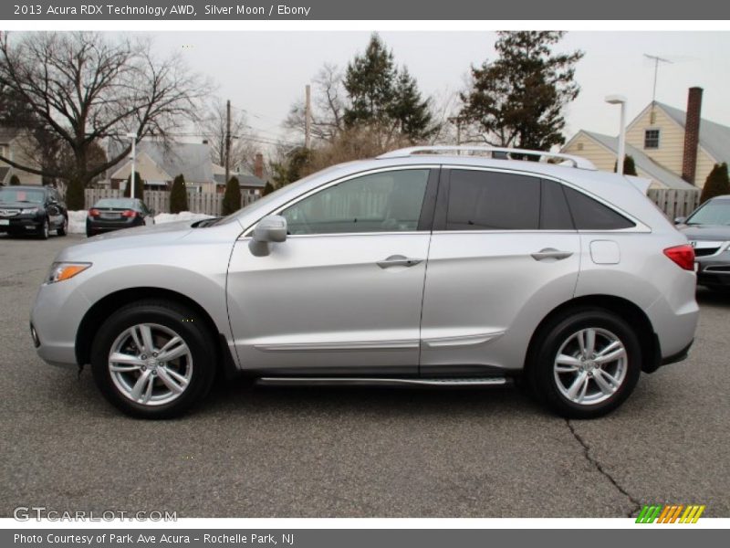 Silver Moon / Ebony 2013 Acura RDX Technology AWD