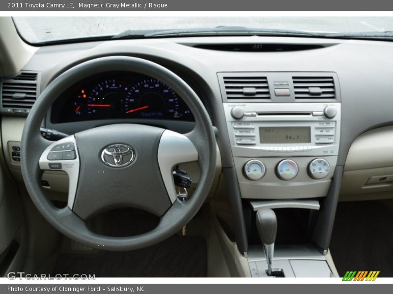 Magnetic Gray Metallic / Bisque 2011 Toyota Camry LE