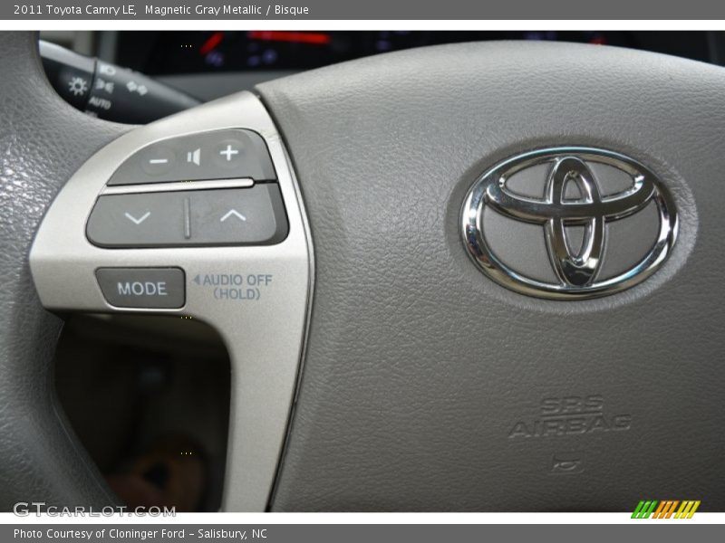 Magnetic Gray Metallic / Bisque 2011 Toyota Camry LE
