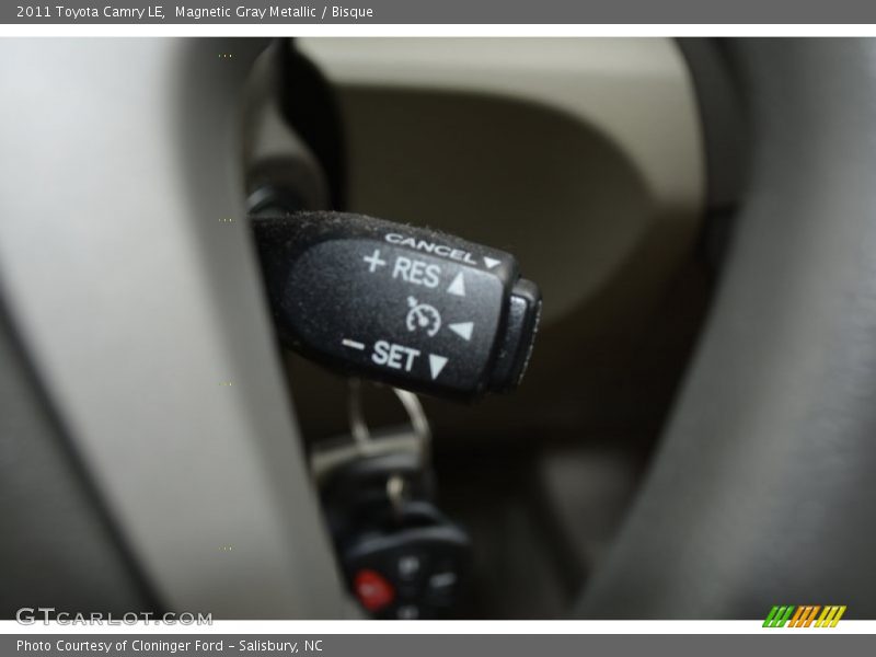 Magnetic Gray Metallic / Bisque 2011 Toyota Camry LE
