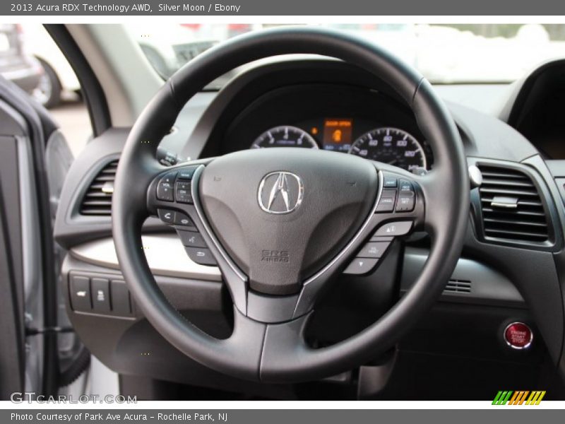 Silver Moon / Ebony 2013 Acura RDX Technology AWD