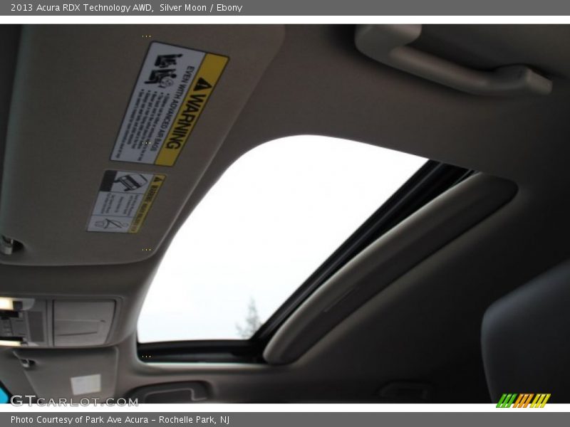Silver Moon / Ebony 2013 Acura RDX Technology AWD