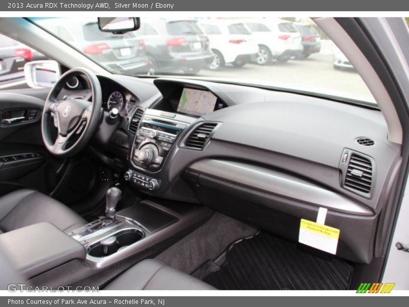 Silver Moon / Ebony 2013 Acura RDX Technology AWD