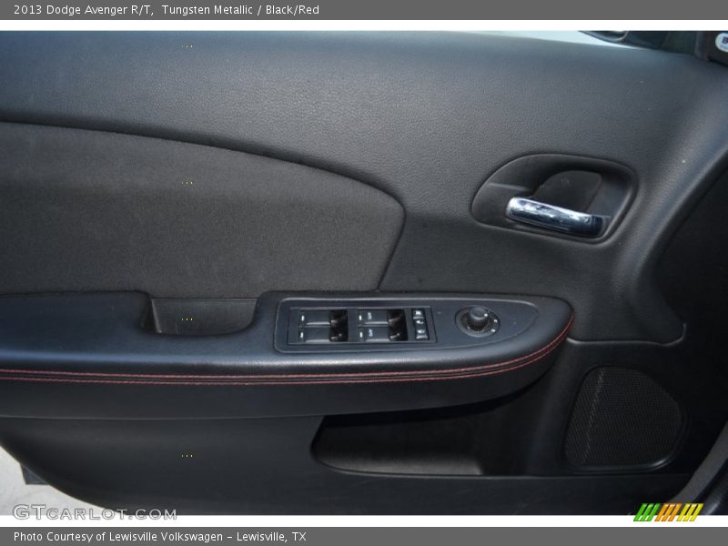 Tungsten Metallic / Black/Red 2013 Dodge Avenger R/T