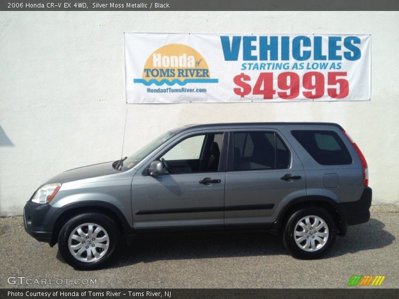 Silver Moss Metallic / Black 2006 Honda CR-V EX 4WD