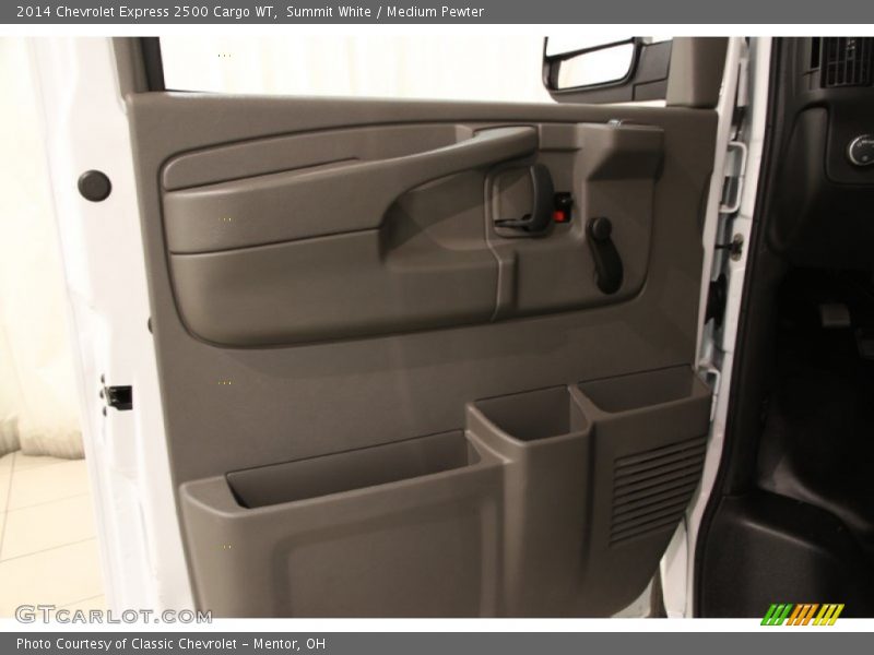 Summit White / Medium Pewter 2014 Chevrolet Express 2500 Cargo WT