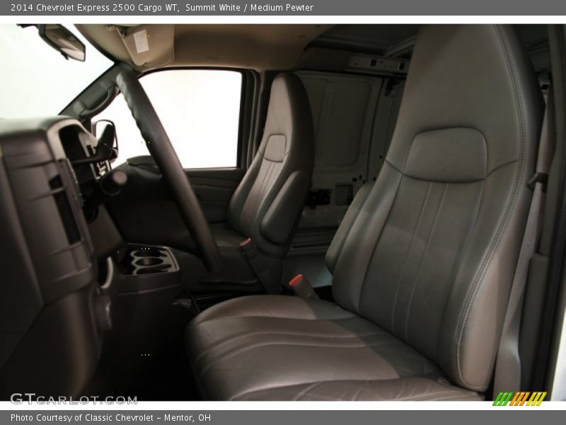 Summit White / Medium Pewter 2014 Chevrolet Express 2500 Cargo WT