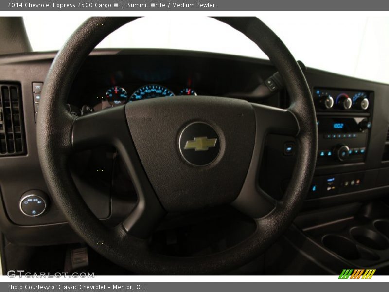 Summit White / Medium Pewter 2014 Chevrolet Express 2500 Cargo WT