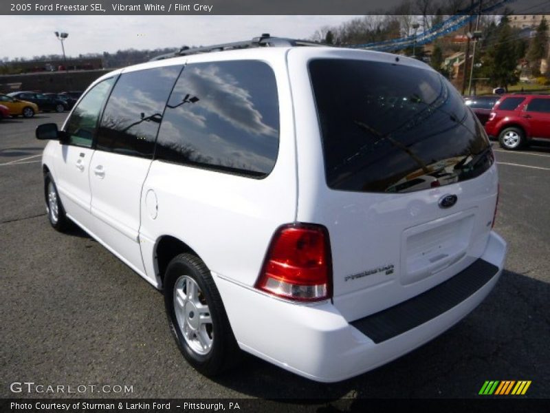 Vibrant White / Flint Grey 2005 Ford Freestar SEL