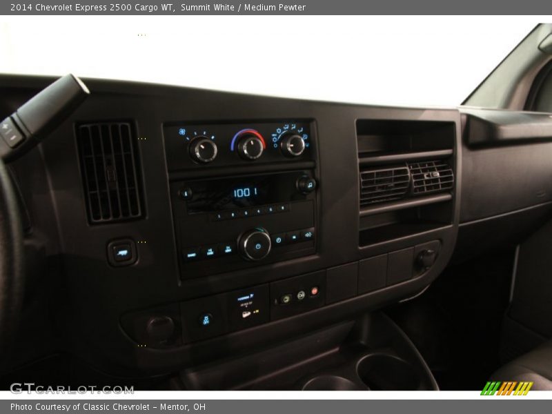 Summit White / Medium Pewter 2014 Chevrolet Express 2500 Cargo WT