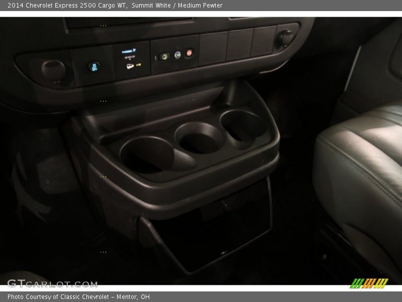 Summit White / Medium Pewter 2014 Chevrolet Express 2500 Cargo WT