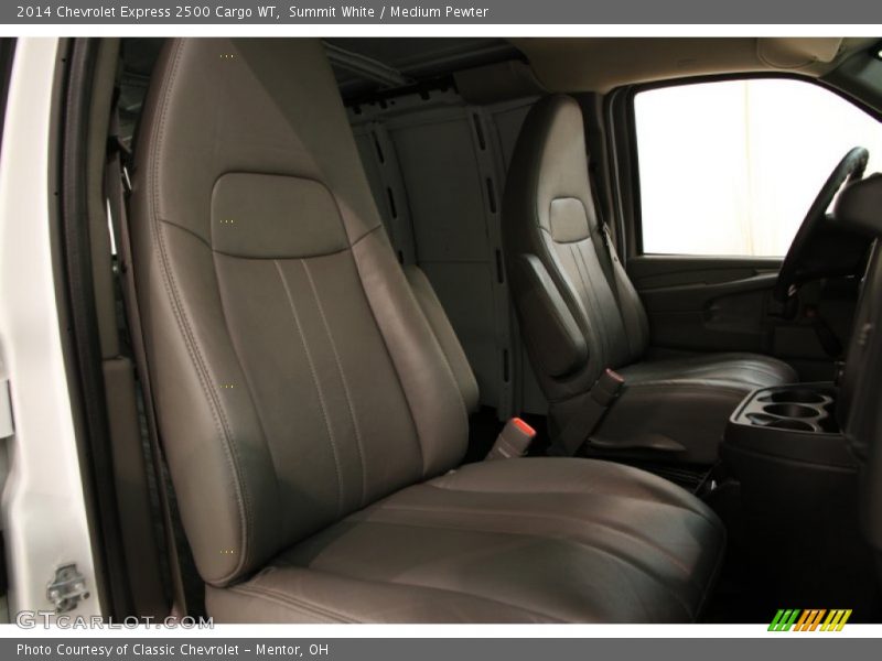 Summit White / Medium Pewter 2014 Chevrolet Express 2500 Cargo WT