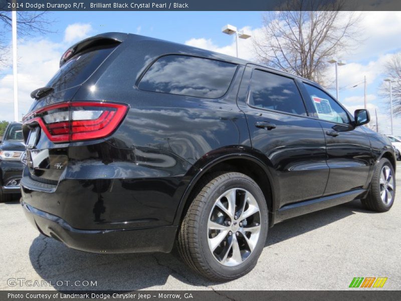 Brilliant Black Crystal Pearl / Black 2014 Dodge Durango R/T