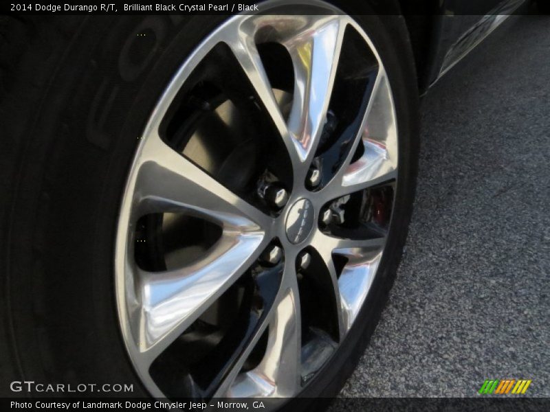 Brilliant Black Crystal Pearl / Black 2014 Dodge Durango R/T