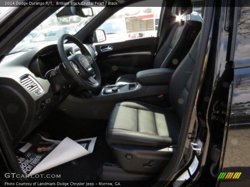 Brilliant Black Crystal Pearl / Black 2014 Dodge Durango R/T