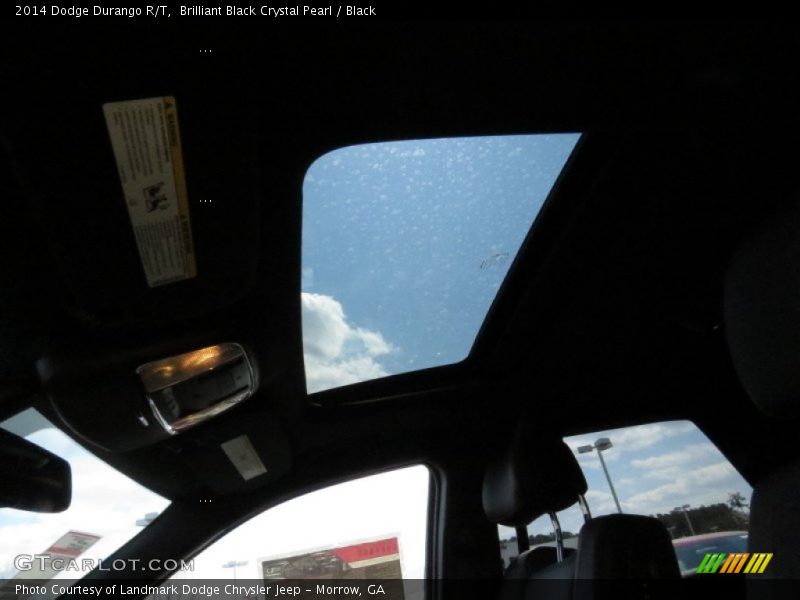 Brilliant Black Crystal Pearl / Black 2014 Dodge Durango R/T
