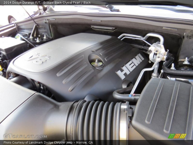 Brilliant Black Crystal Pearl / Black 2014 Dodge Durango R/T