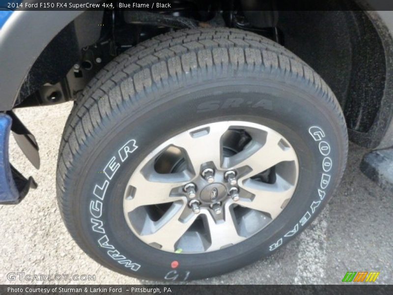 Blue Flame / Black 2014 Ford F150 FX4 SuperCrew 4x4