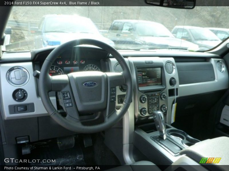 Blue Flame / Black 2014 Ford F150 FX4 SuperCrew 4x4