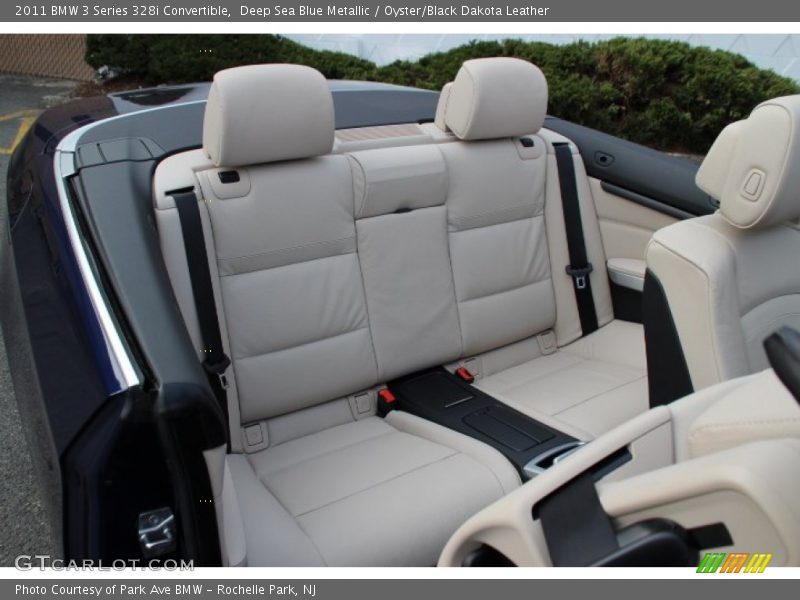 Deep Sea Blue Metallic / Oyster/Black Dakota Leather 2011 BMW 3 Series 328i Convertible