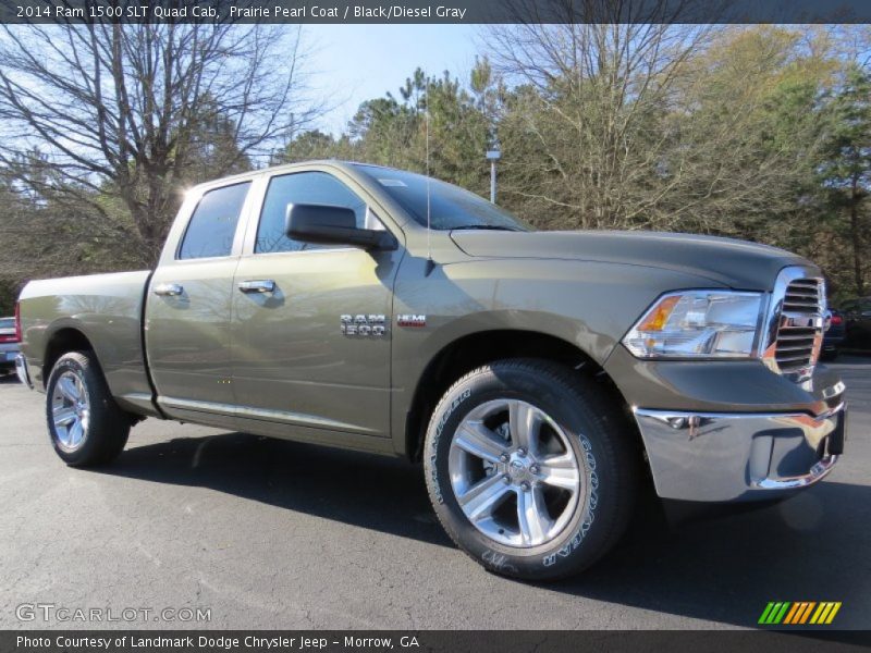 Front 3/4 View of 2014 1500 SLT Quad Cab