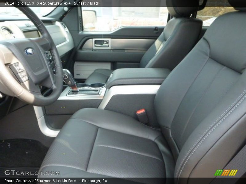 Sunset / Black 2014 Ford F150 FX4 SuperCrew 4x4