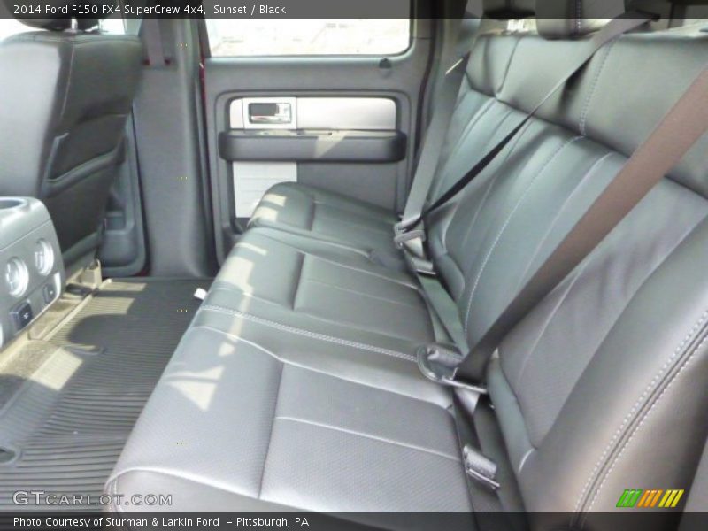 Sunset / Black 2014 Ford F150 FX4 SuperCrew 4x4