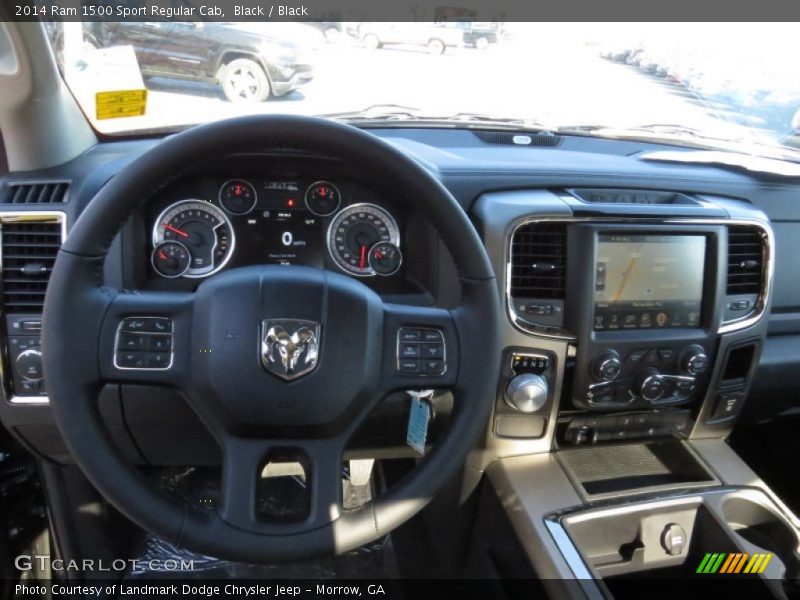 Black / Black 2014 Ram 1500 Sport Regular Cab